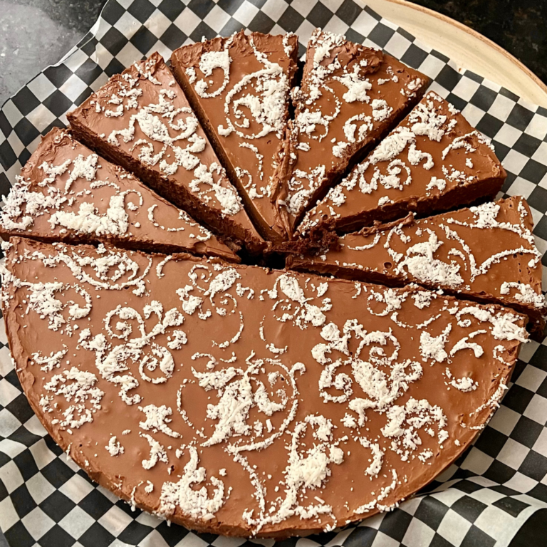 Torta de chocolate vegana