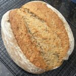 Pan de masa madre de centeno